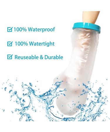 Tideshake Waterproof Cast Cover - Adult Half Arm Protector for Shower, Hands, Fingers, Wrists, Arms - Reusable & Watertight - Buy Online on GoSupps.com