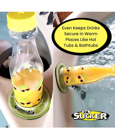 Lil Sucker Slogan Suction Rings Coaster Holders 2 Pack - Secure Drink Coasters for Tables - Buy Online on GoSupps.com