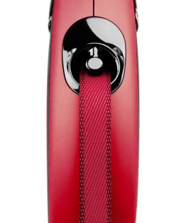 Flexi New Comfort M Belt 5m Red - Ideal Leash for Dogs Up to 25kg | International Shipping Available - Buy Online on GoSupps.com