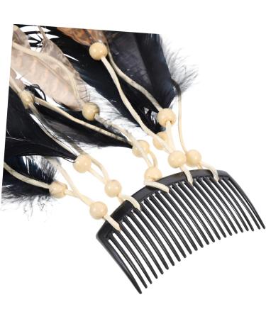 SKISUNO Hair Accessories Women Hair Accessories Headdress Exquisite Plume Headdress Elegant Headbands for Women Party Plume Headbands Decorative Plume Headbands Party Favors - Buy Online on GoSupps.com