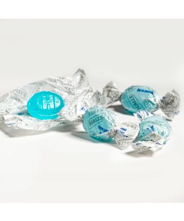 Halls Relief Mountain Menthol Sugar Free Cough Drops Bulk Cough Drops 225 Drops - Buy Online on GoSupps.com