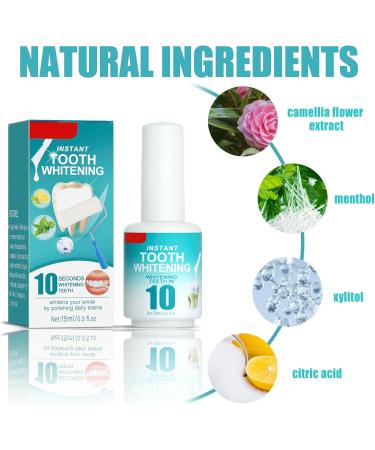 Instant Teeth Whitening Gel | Brighten Smile Remove Stains & Freshen Breath | International Shipping - Buy Online on GoSupps.com