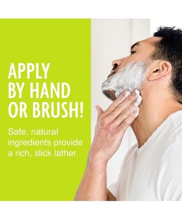 Pac ific Shaving Company All Natural Shaving Cream - 3 oz - Buy Online on GoSupps.com