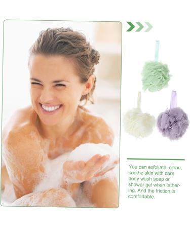 5 Pcs Bubble Making Bath Balls - Essential Bathroom Accessories for Perfect Bubbles & Relaxation - Buy Online on GoSupps.com