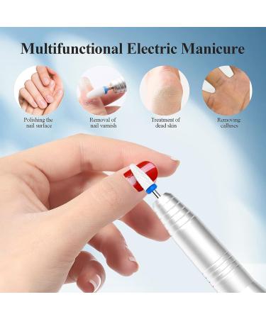TOUCHBeauty Electric Nail File Cordless Nail Drill - Professional Rechargeable Machine for Acrylic Nails, Gel Nails, and Callus Removal | TB-2236 - Buy Online on GoSupps.com