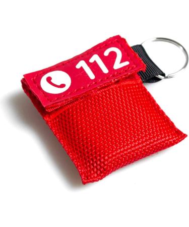 Beating Mask Key Trailer - CPR Mask | Mouth to Mouth Ventilation Protection | Flexeo | First Aid | 24 Red Pieces - Buy Online on GoSupps.com