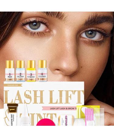 Lash Lift Kit de coloration pour sourcils lifting des cils et couleur kit de teinture pour cils permanente dure jusqu' 8 ans pour la maison le salon les cosm tiques pour les voyages les - Buy Online on GoSupps.com