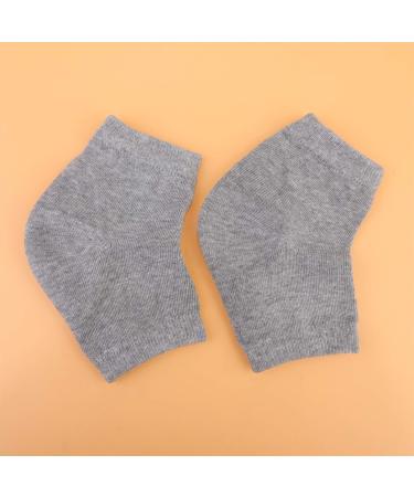 4 Pairs Moisturising Foot Socks Rough Calluses Women Socks Feet Repair Socks Toeless Spa Socks Feet Cracked Socks Crack Heel Socks Heel Protector Socks Ordinary Gel Men and Women - Buy Online on GoSupps.com