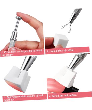 Beaupretty 1 Set Nail Art Soft Sponge Polish Transfer DIY Manicure Tool Color Fade Manicure Nail Art Tools with Pick-up Tool - Buy Online on GoSupps.com