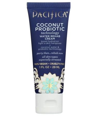 Pacifica Coconut Probiotic Technology Water Rehab Cream 1 fl oz (29 ml)