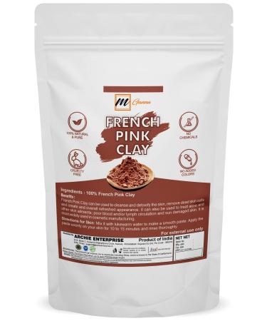 100% Natural French Pink Clay Powder/Rose Clay (2 Pounds) for DIY Facial Masks Creams Soft Peels and Scrubs and Soap Making 2 LBS / 908 GMS