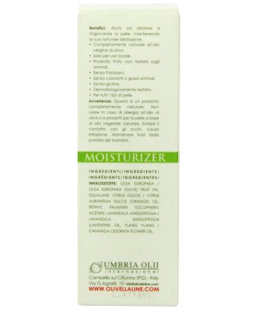 Olivella All Natural Virgin Olive Oil Moisturizer for All Skin Types - 1.69 Oz - Buy Online on GoSupps.com