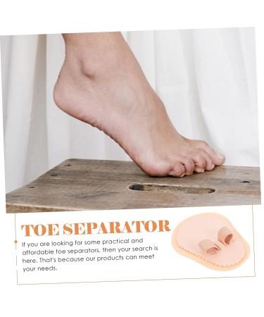 4pcs Hallux Valgus Correction Pads - High Heel Foot Protectors for Bunions - Toe Separator and Pain Relief Device - Brown - Buy Online on GoSupps.com