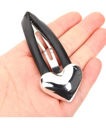 2 Sets Lilac Headband Heart French Barrette Hair Clips Hair Jewelry Hair Scrunchies Hairpins French Hair Clips Puffy Headband Hair Snap Clips Girl Vintage Metal Cookie - Buy Online on GoSupps.com