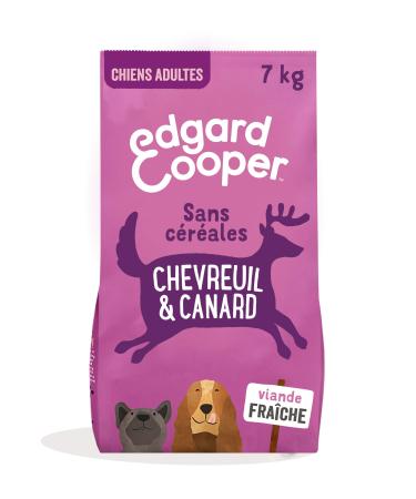 Edgard Cooper Dog Food (Venison & Duck 2.5kg) Grain Free Fresh Meat & Quality Protein Real Ingredients for Dogs Hypoallergenic No Added Sugars