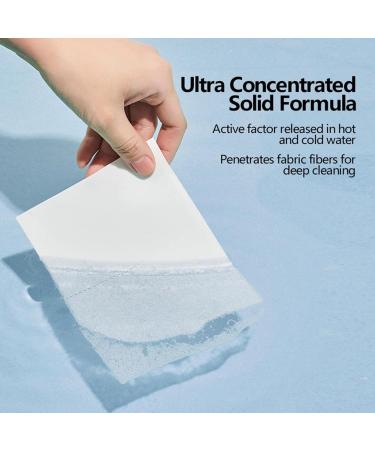 Detergent Sheets | Scent Liquidless Laundry Detergent - Natural Laundry Strips for Cleaning Dorms Traveling Hotel Home Ruftup - Buy Online on GoSupps.com