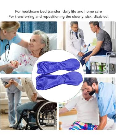 Patient Transfer Gloves | Simple Fold Design for Handicapped Care | Glide Lubricant for Easy Transfers - Buy Online on GoSupps.com