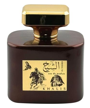 Maison d'Orient AL SHEIKH (KHALIS) 100 ML EDP Unisex Eau de Parfum Warm & Spicy Fragrance with Saffron Leather and Woody Notes