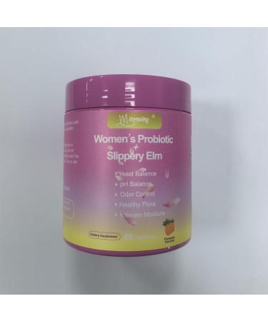 Misyvoing Her Juicy Feminine Probiotics Gummies for pH Balance - Slippery Elm Lactobacillus Blend - Gut & Immune Support - Pineapple Gummies 60 Count (Pineapple) - Buy Online on GoSupps.com