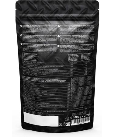 Alphatier Vegan Protein Powder - Chocolate Brownie - Protein Powder with 72% Protein - Soy Protein Isolate - 1kg - Buy Online on GoSupps.com