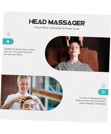 Marmerdo Head Massage Device - Blue Octopus Scalp Massager | Stress Relief Hand Massager | 21x15x15cm Plastic Claw Design - Buy Online on GoSupps.com