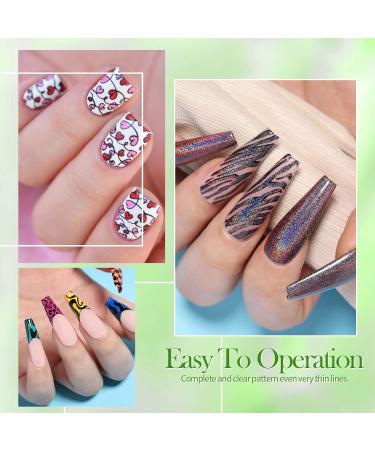 Born Pretty Holographic Chameleon Nail Art Stamping Polish Set - 24 Colors for Manicure & Gift Collection - Buy Online on GoSupps.com