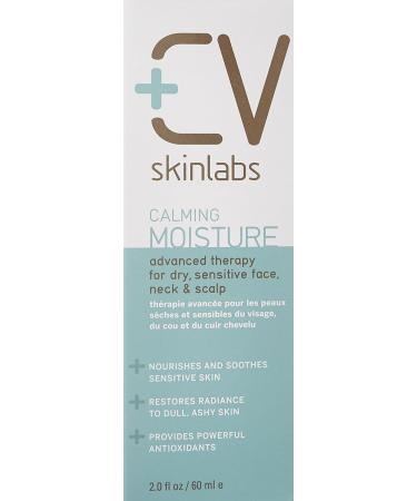 CV Skinlabs Calming Moisture for Face, Neck & Scalp - 2 fl. oz. | Soothes Skin Irritation - Buy Online on GoSupps.com