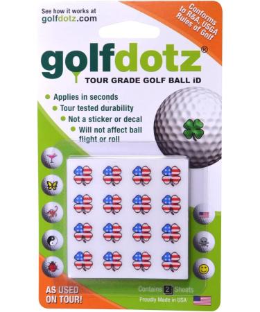Golfdotz Lucky Clover Golf Ball Marker | Premium Golf Accessories - Buy Online on GoSupps.com