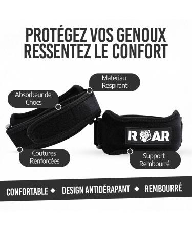Roar Pack of 2 Knee Pads Knee Strap Knee Tendonitis Epitact Knee Pads Knee Pads Knee Support Knee Support for Sports ( - Buy Online on GoSupps.com