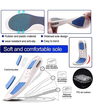 Diabetic Shoes for Men with Swollen Feet Orthopedic Shoes Diabetic Shoes for Women Extra Wide Fit Air Cushion Casual Slip-On Orthopedic Arch Support Knit Casual Elderly Safety Walking Shoes 9.5 UK A - Buy Online on GoSupps.com