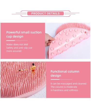 Bestalice XL Foot Scrubber - Large Silicone Shower Massage Pad with Non-Slip Suction Cups | Bathroom Foot Care - Buy Online on GoSupps.com