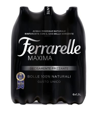 Ferrarelle Maxima Eau min rale naturelle 6 x 1 5 L