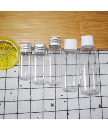12-Pack 30ml Refillable Clear Travel Bottles - Portable Containers for Liquids Lotion Shampoo & Cream - Ideal for Camping & Travel - Buy Online on GoSupps.com