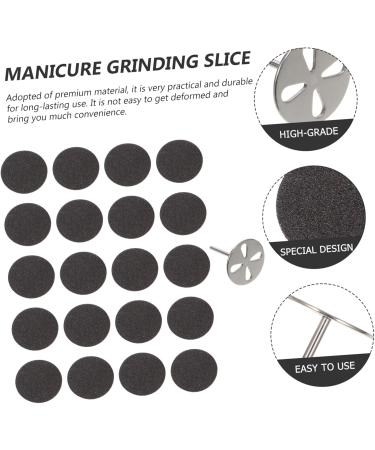 Beavorty 5 Sets Nail Polishing Sheets Exfoliating Grinding Slices Electric Grinding Slices Replaceable Sandpaper Discs pro Tools Manicure Accessory CD Stainless Steel Grinding disc - Buy Online on GoSupps.com