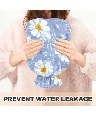 Buy Retro Daisy 2L Hot Water Bottle - Large Pain Relief Bag for Bed Hands & Feet - International Shipping Available - Buy Online on GoSupps.com