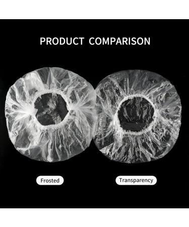 GCQQ 50pcs Disposable Shower Caps - Elastic Clear Hair Cap for Women - Ideal for Hotel Spa - 45CM-50PCS - Buy Online on GoSupps.com