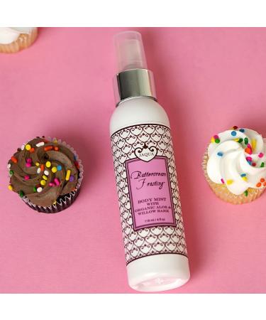 Jaqua Buttercream Frosting Hydrating Body Mist w/Organic Aloe Buttercream Frosting 4 Fl Oz (Pack of 1) - Buy Online on GoSupps.com