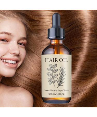 Lightweight Hair Oil 59ml Healthy Hair Care Oil Strengthening Natural AntiFrizz Split Ends Hair Scalp Repairing Moisturizer For Men Women Home Travel - Buy Online on GoSupps.com