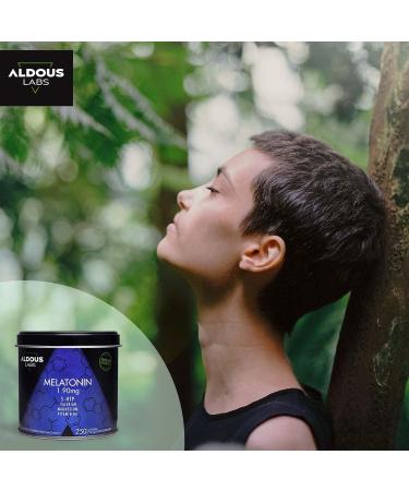 Melatonin 1.9 mg | 250 Capsules - 250 Nights | 5HTP Magnesium Valerian Vitamin B6 | Sleep Sleep Better | Insomnia | No Sweeteners or GMOs Plastic Free | Made in EU - Buy Online on GoSupps.com