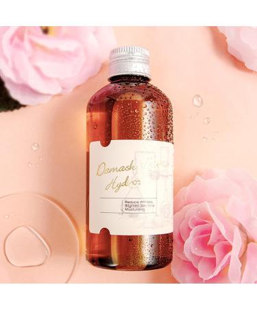 Rose Floral Water Organic Facial Skin Toner Moisturiser Hydrosol Moisturizing Hydrating Skin Caring Nourishing Water 105ml - Buy Online on GoSupps.com
