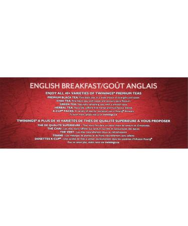 Twinings English Breakfast Individually Wrapped Tea Bags | Caffeinated Smooth Flavourful Robust Black Tea | 100 Count (Pack of 4) | Enjoy Hot or Iced Classic English Breakfast 100 Count (Pack of 4) - Buy Online on GoSupps.com
