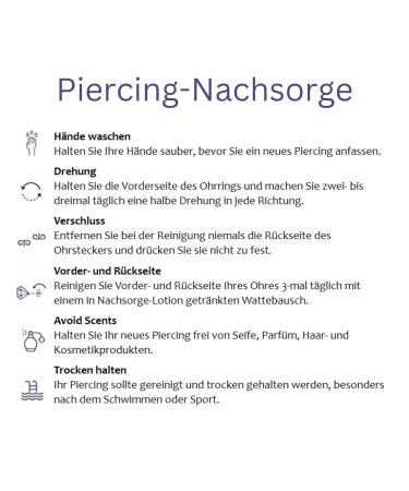 Claire's Fast 3-Week After-Care Solution for New Piercings | 250 ml | Ear Nose & Body Care | Dermatologist & Pediatrician Tested | Global Shipping - Buy Online on GoSupps.com