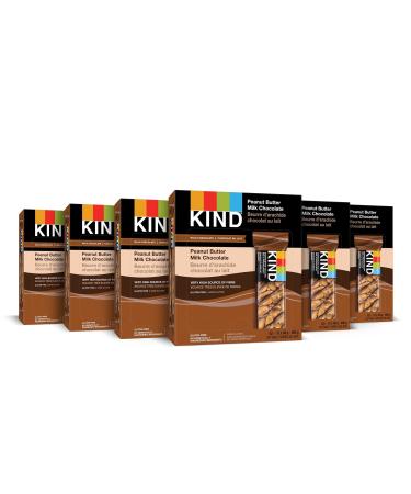 KIND Bars Peanut Butter Milk Chocolate Gluten Free 40 Grams 72 Count 6 Boxes
