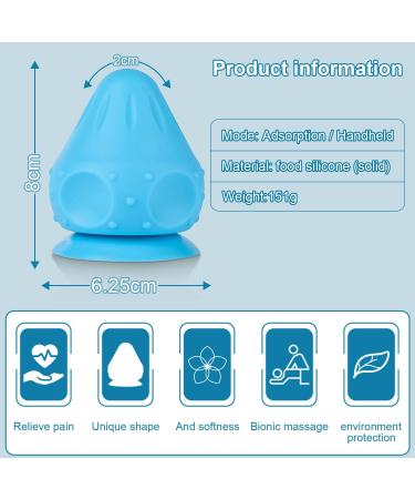 Byffoer Trigger Point Presser - Fascia Massage Ball with Suction Cup for Feet Hands Back & Legs | Enhance Recovery & Flexibility - Buy Online on GoSupps.com