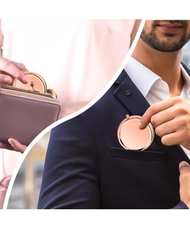 Sibba Portable Pill Organizer - Moisture-Resistant Travel Case for Vitamins & Medications - Stylish Rose Gold Metal Design - Buy Online on GoSupps.com