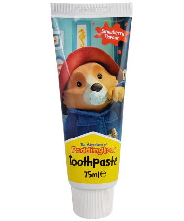Paddington Bear Children's Toothpaste 75ml - Strawberry Flavour - 3+yrs