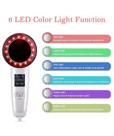 High Frequency Body Shaping Device - Multifunction Beauty Machine for Facial & Body Contouring - White - Buy Online on GoSupps.com