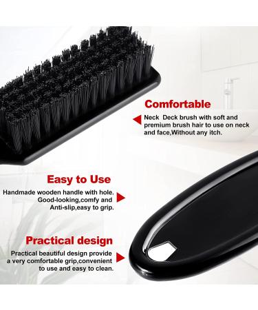 Barber Pencil Set - 6 Pieces with Sharpener, Blade Cleaning Brushes - Hairline Outline & Trimmer Clipper Brushes for Men (White) - Buy Online on GoSupps.com