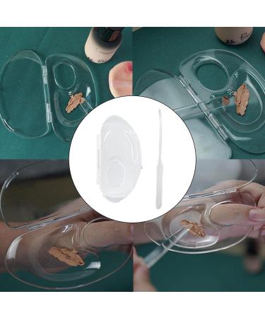  Pleayietoopiatiey Acrylic Foundation Blending Palette with Durable Accessory Kit - Buy Online on GoSupps.com