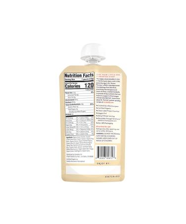 Cerebelly Baby Food Pouches - Sweet Potato Pinto Bean + Chicken Bone Broth (6 Count) - Healthy Kids Snacks - 16 Brain-Supporting Nutrients - No Added Sugar - Veggie Purees - Buy Online on GoSupps.com